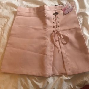 Light pink skirt